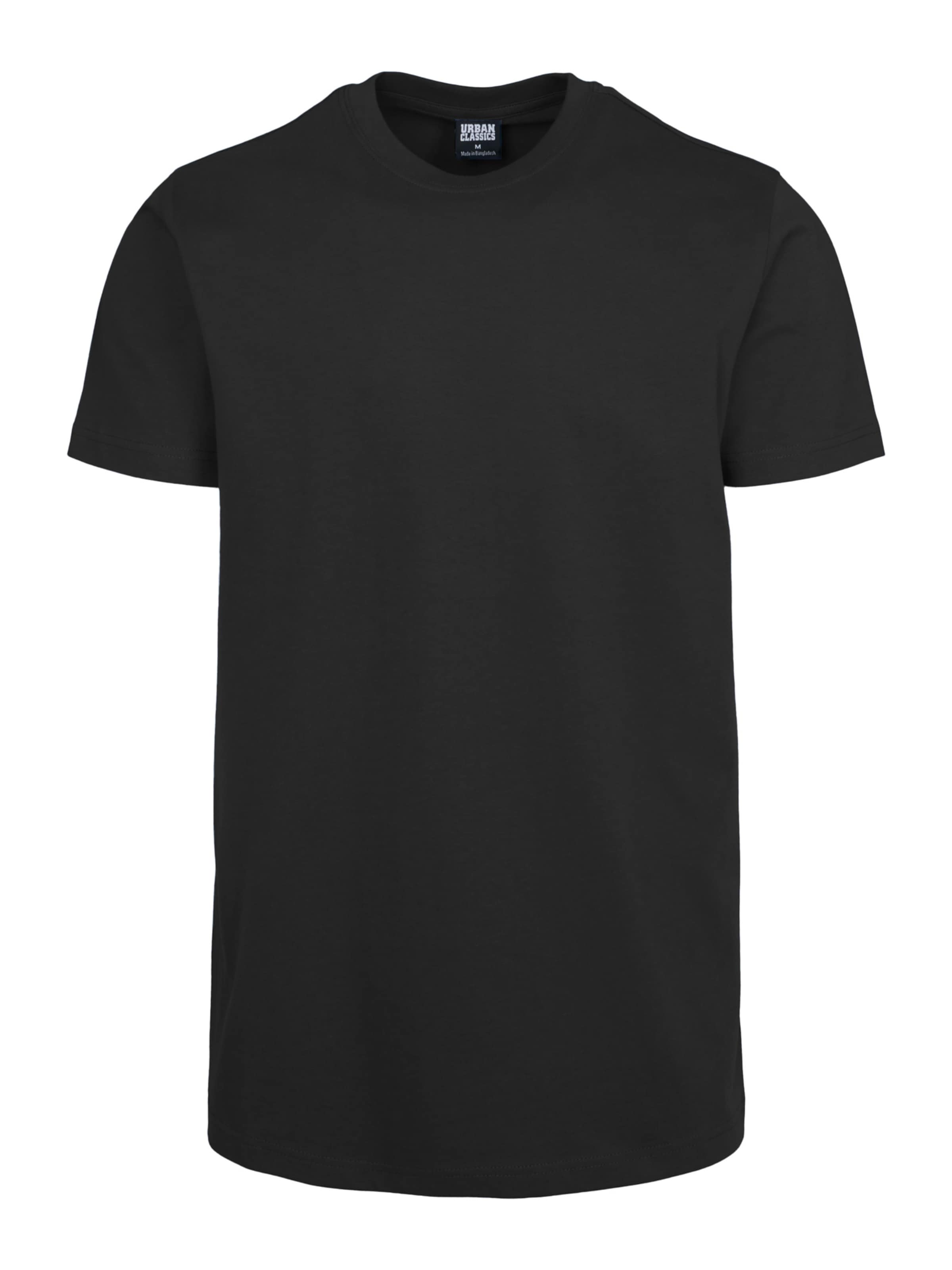 Männer Große Größen Urban Classics T-Shirt in Schwarz - IL98087