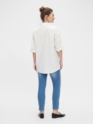 MAMALICIOUS Slimfit Jeans 'Ritti' in Blauw