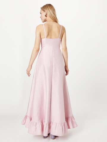 True Decadence Evening Dress in Pink