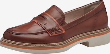 Chaussure basse TAMARIS en marron : devant