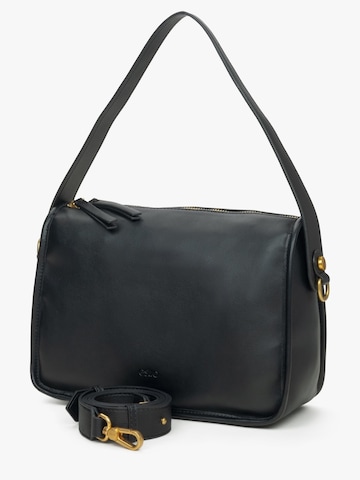Estro Handbag '1682' in Black: front