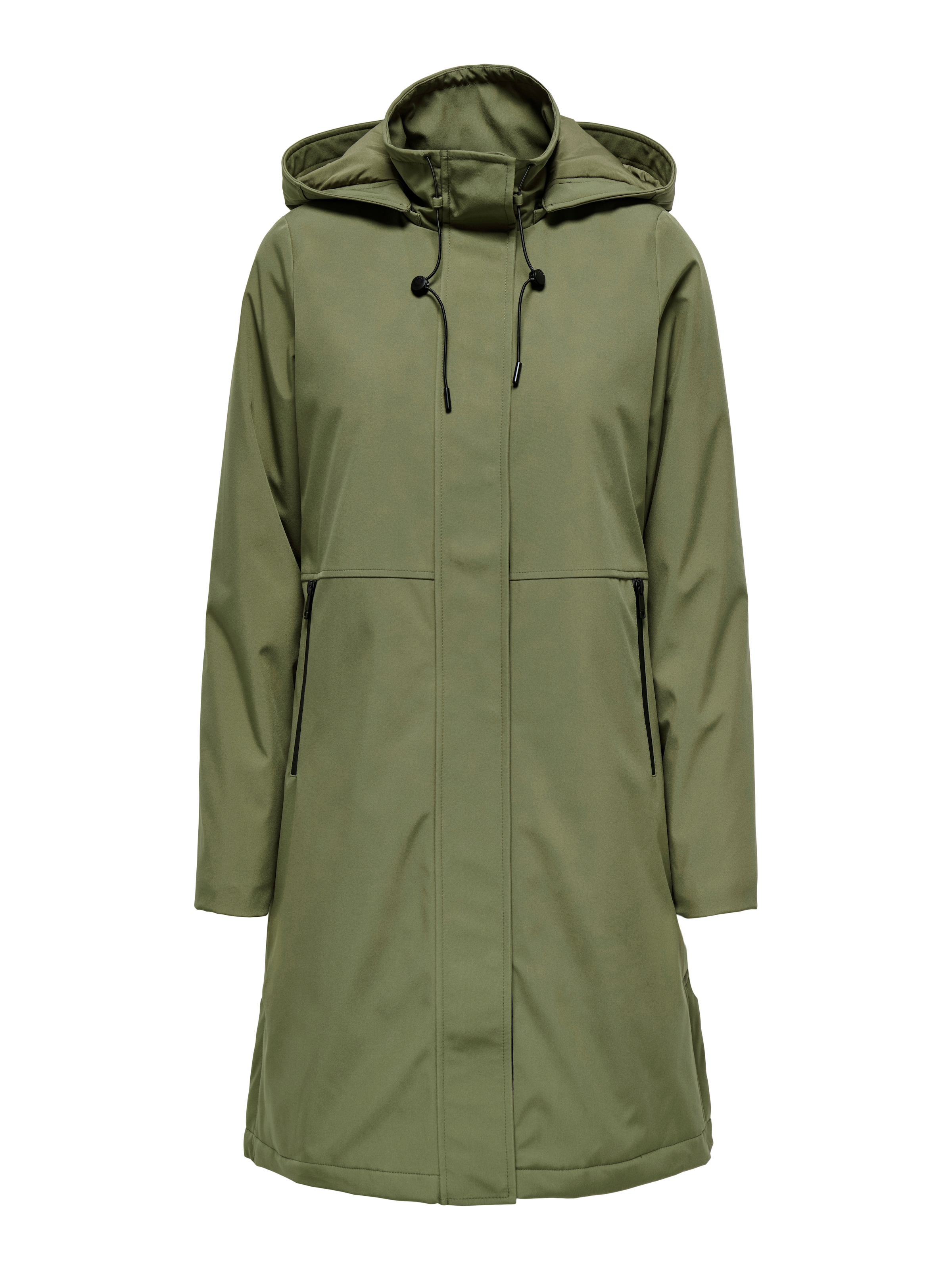 ONLY Between-Seasons Parka 'ONLKara' in Green: front