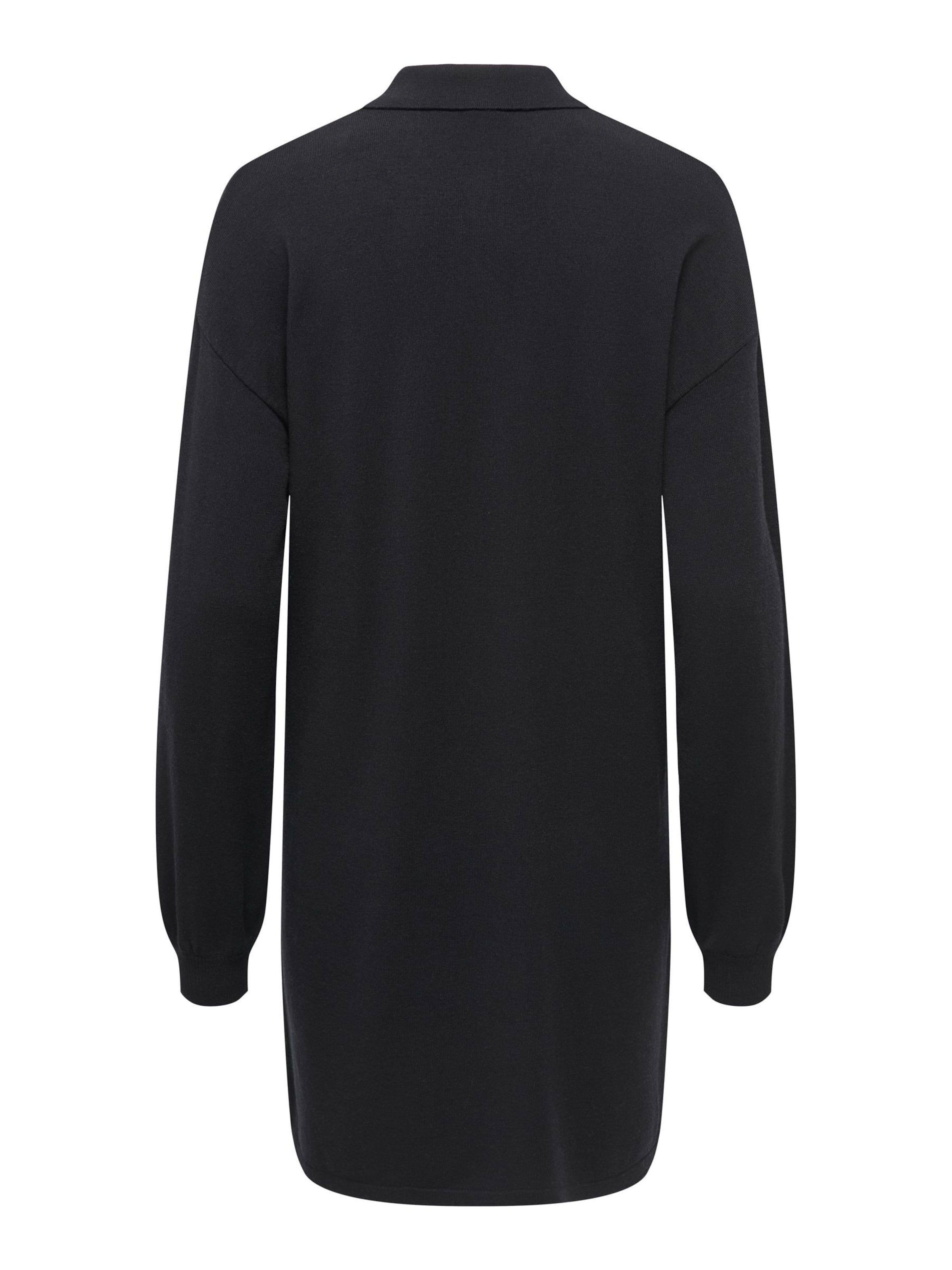 ONLY - Vestido de punto en negro