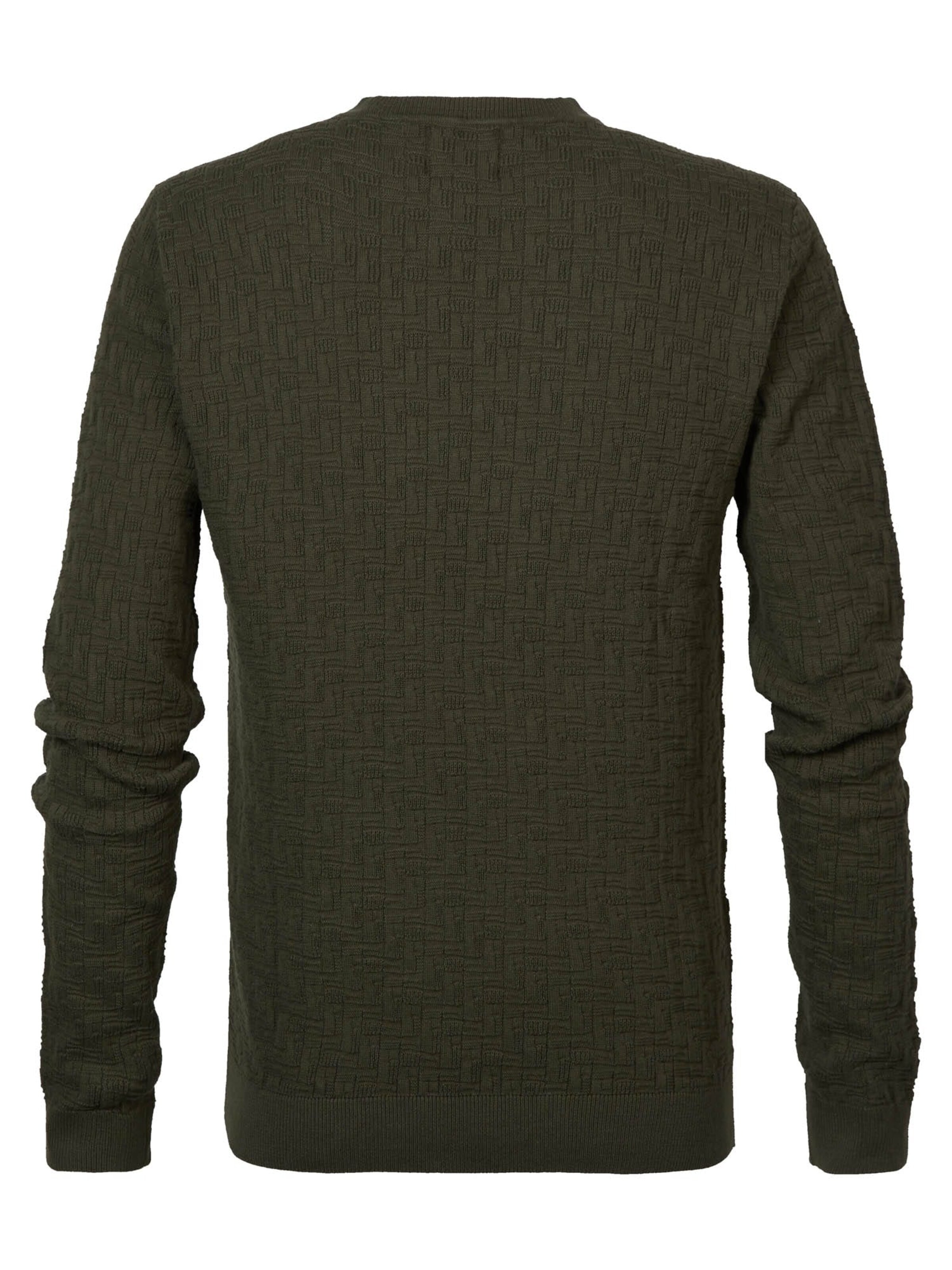 PETROL INDUSTRIES MEN Sweater in Green