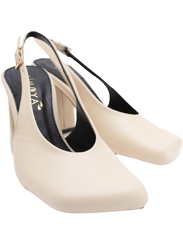 Limoya - Zapatos destalonado 'Lianna' en beige