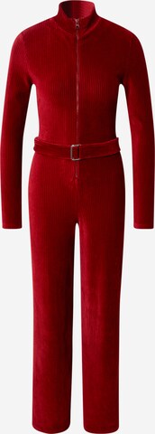 VIERVIER - Jumpsuit 'Clara' en rojo: frente