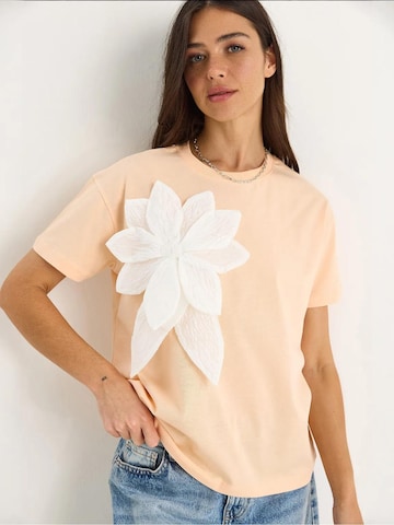 Bianco Lucci - Camisa em laranja: frente