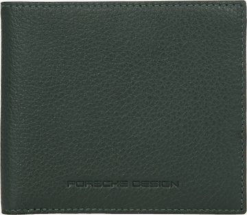 Portamonete di Porsche Design in verde: frontale