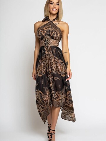 JIORO Strandkleid 'Golden Stripes'‌‌‌‌‌‌ in Mischfarben