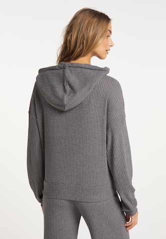 IZIA - Sudadera con cremallera en gris