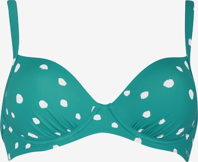 VIVID Bikini gornji dio u tirkiz / bijela, Pregled proizvoda