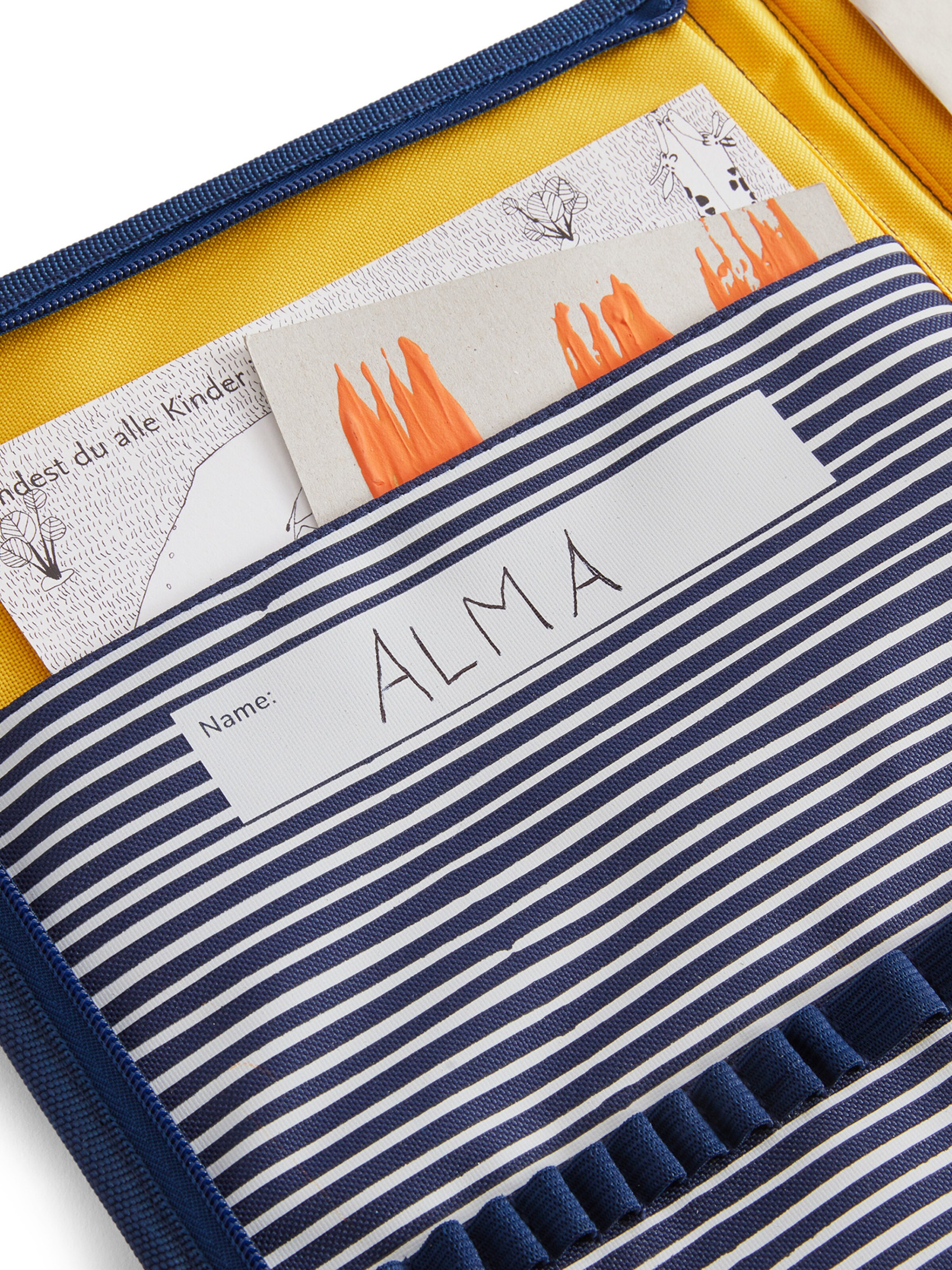 Jeux ' Mitnehm-Kreativtasche ' HABA en bleu