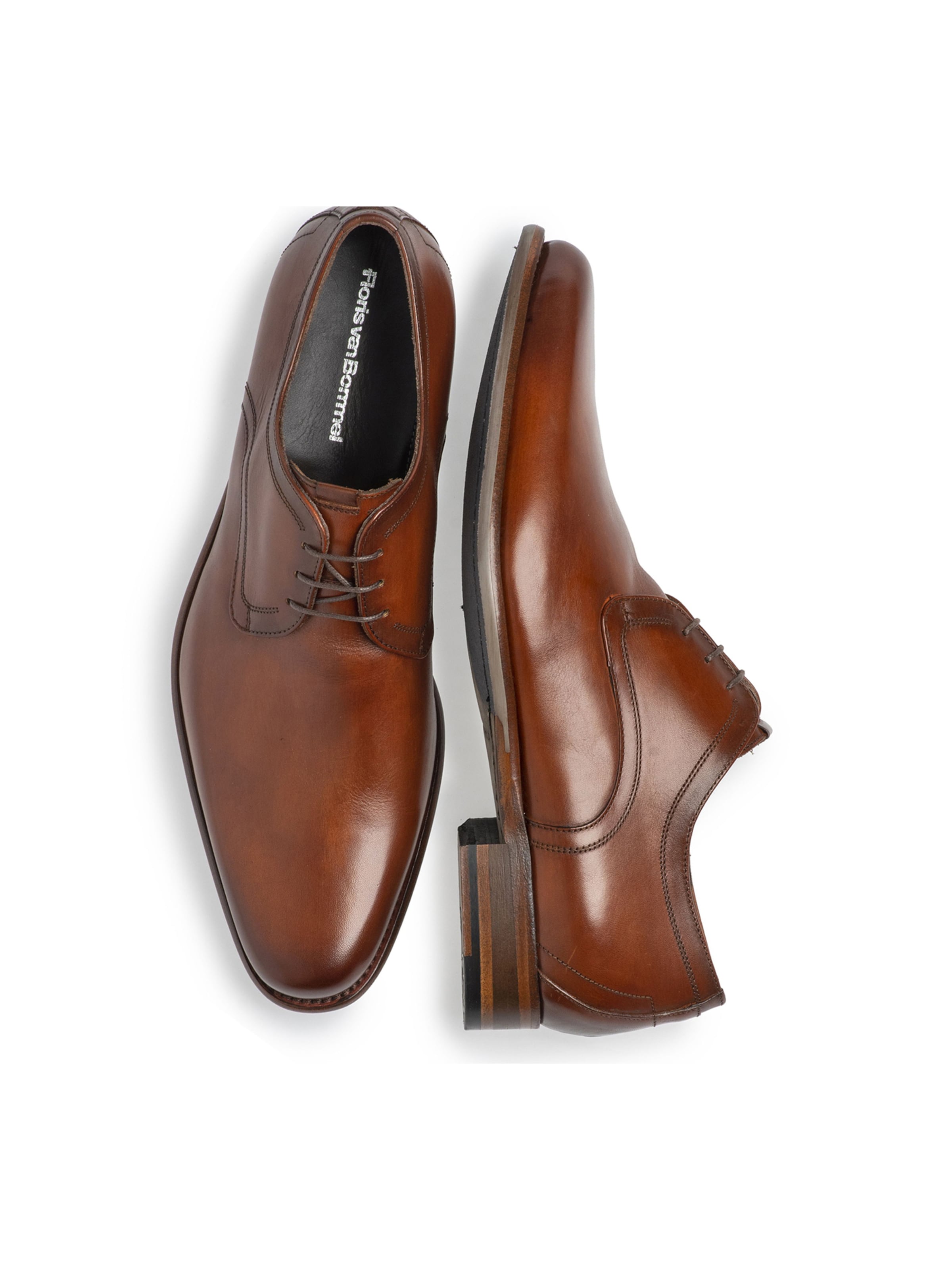 Floris van Bommel Schnürschuh 'De Draver 03' in Braun