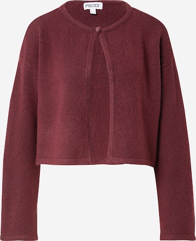 Kardiganas 'PCMARCELLO' iš PIECES, spalva – vyno raudona spalva, Prekių apžvalga