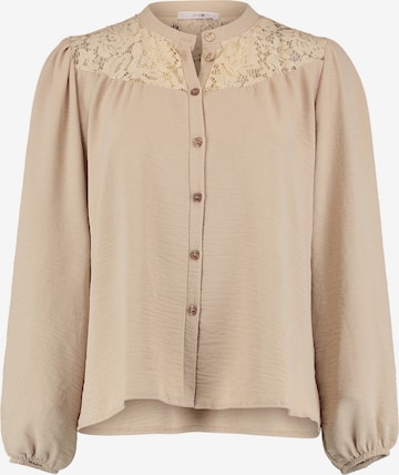 Camicia da donna 'Ella' di Hailys in beige: frontale