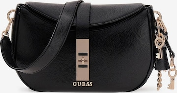 Sac bandoulière GUESS en noir : devant