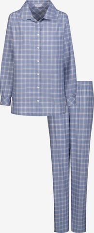 SEIDENSTICKER Pyjama in Blauw: voorkant