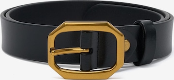 jolar Belt 'ELEGENT GOLD' in Black: front