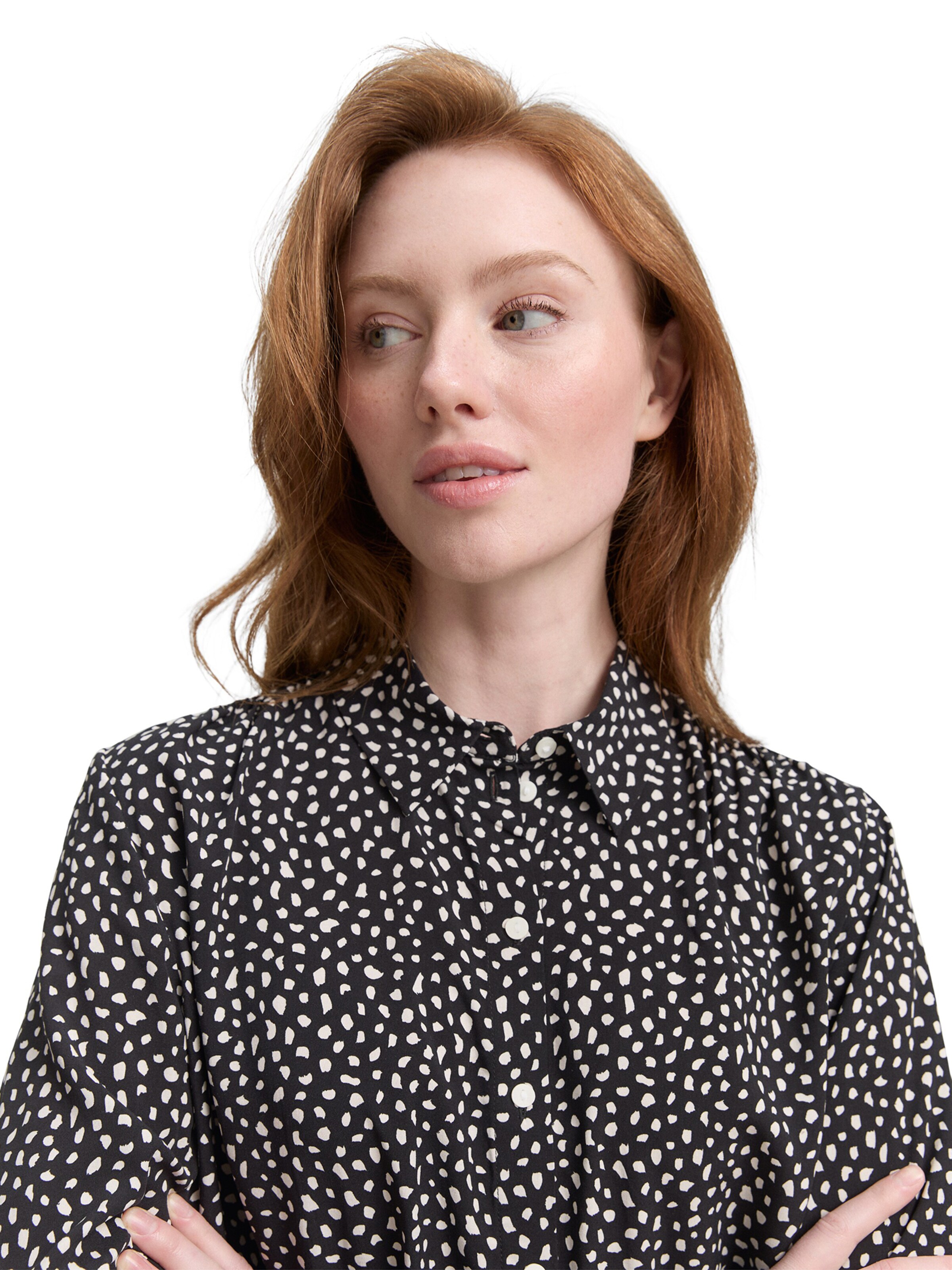 Chemisier TOM TAILOR DENIM en noir