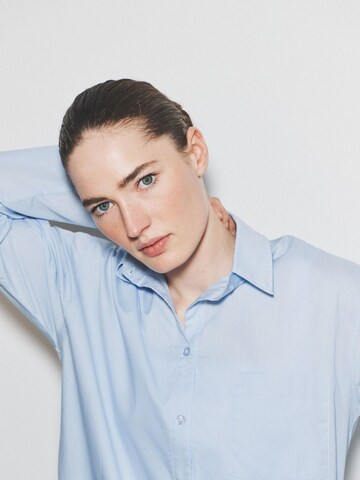 The Set Nachthemd in Blauw