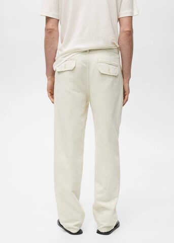MANGO MAN Loosefit Jeans 'Lucas' in Beige