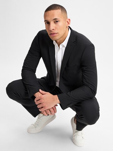 Finshley & Harding Slim fit Business blazer 'Steven' in Black