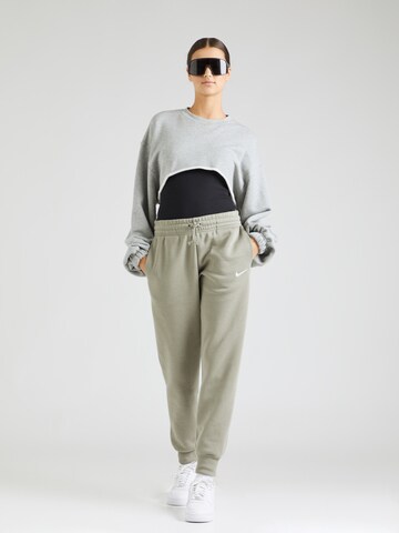 Effilé Pantalon de sport 'Phoenix Fleece' Nike Sportswear en vert