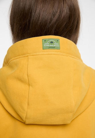 Schmuddelwedda Sweat jacket in Yellow
