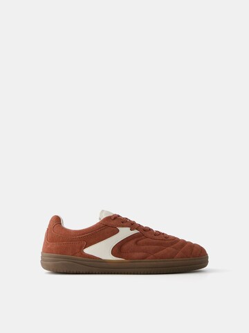 Bershka Sneaker low i brun