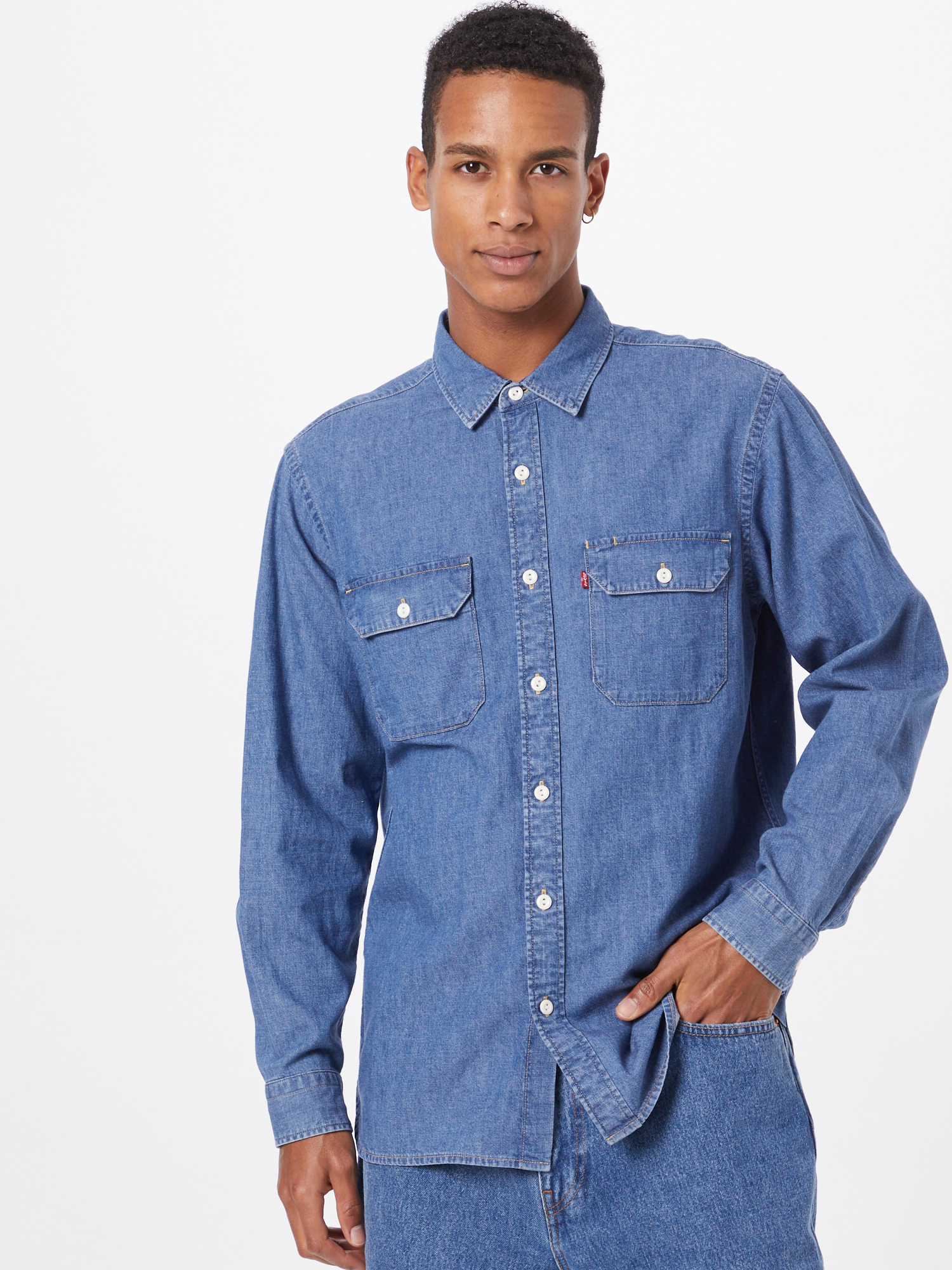 HlfSi Abbigliamento LEVIS Camicia Jackson Worker in Blu 