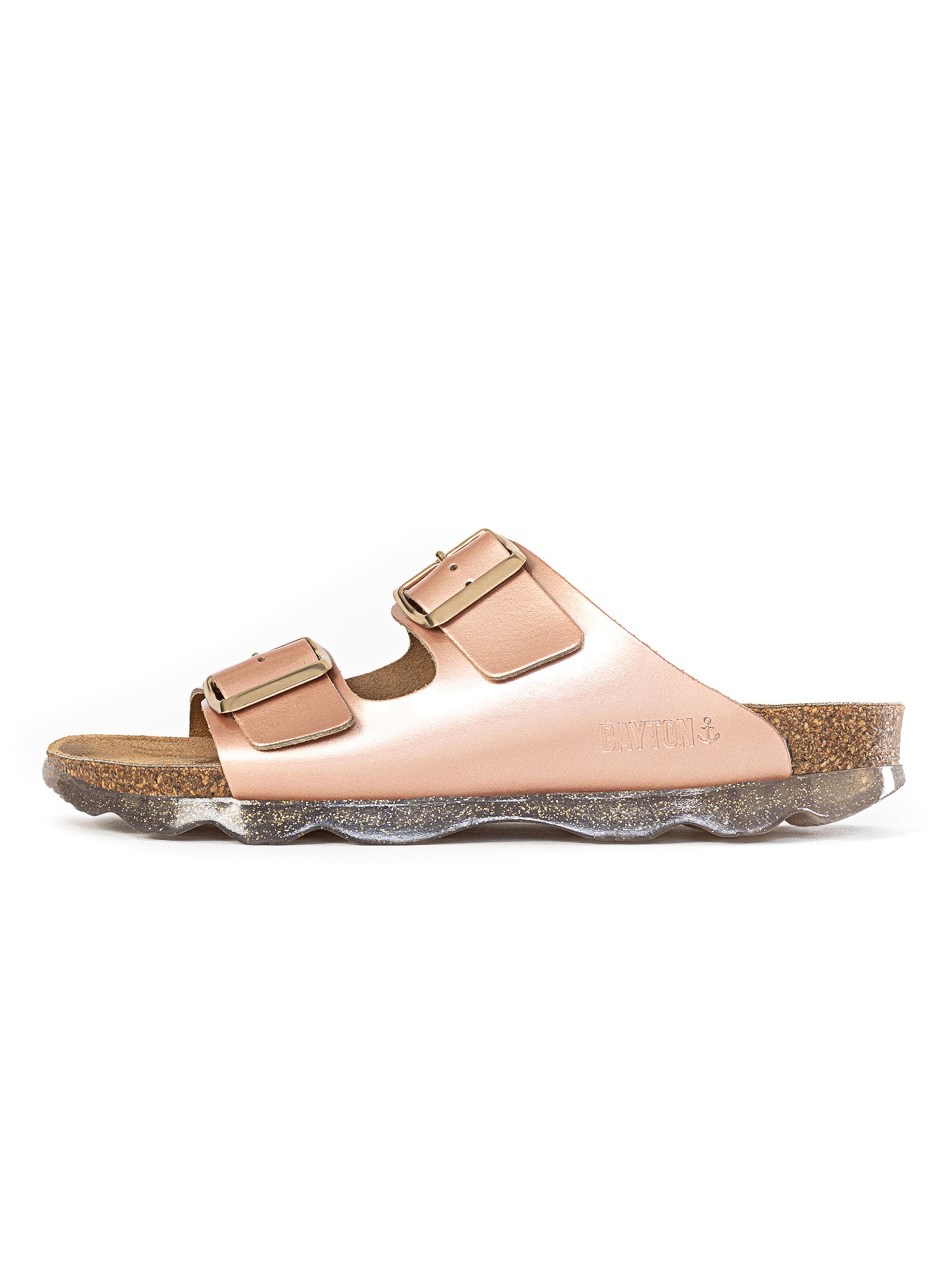 Bayton Šľapky 'Atlas' - Zlatá: predná strana