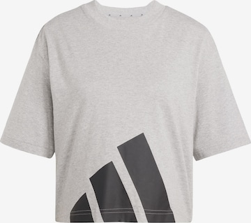 ADIDAS SPORTSWEAR Функциональная футболка 'Essentials' в Серый: спереди