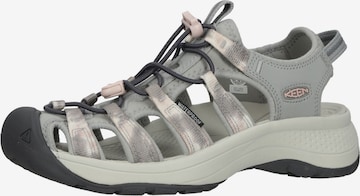 Sandales 'ASTORIA WEST' KEEN en gris : devant