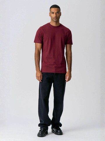 TEESHOPPEN Comfort Fit T-shirt ' Organic Basic ' in Rot