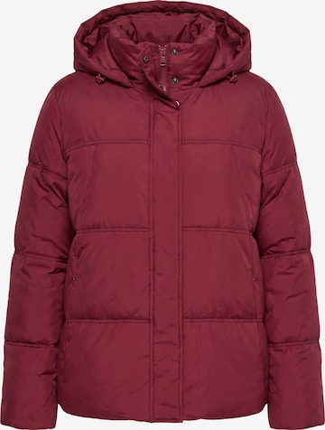 Ulla Popken Winterjacke in Rot: Vorderseite