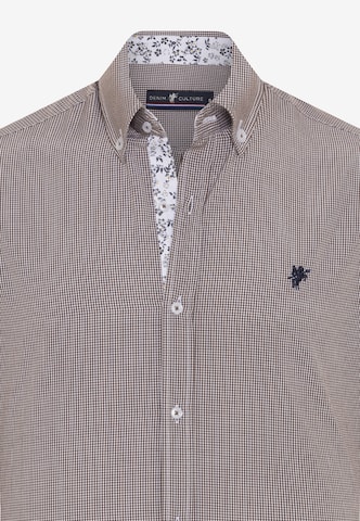 Regular fit Camicia 'Igor' di DENIM CULTURE in marrone