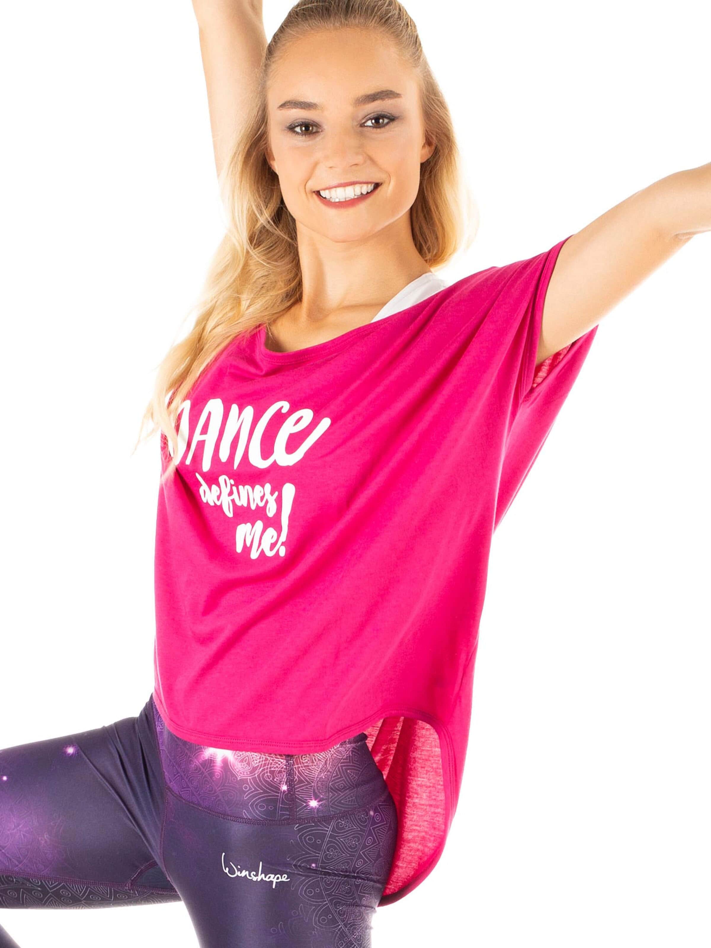 Winshape Funkcionalna majica 'MCT017' | roza barva: sprednja stran