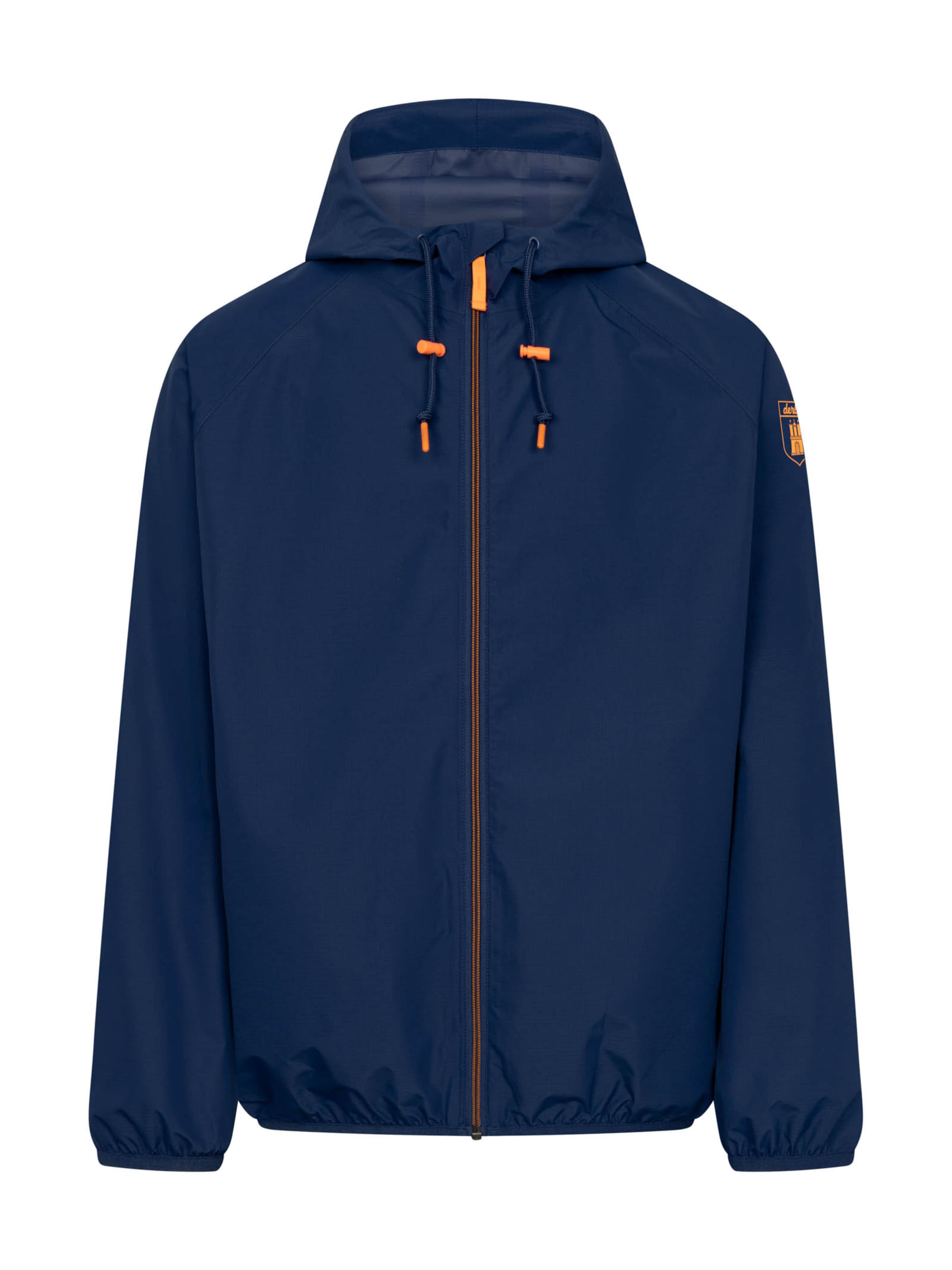 Derbe Performance Jacket 'Packby' in Blue: front