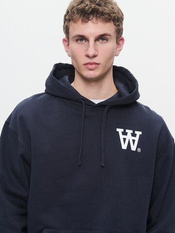 WOOD WOOD - Camiseta 'Cass AA' en azul