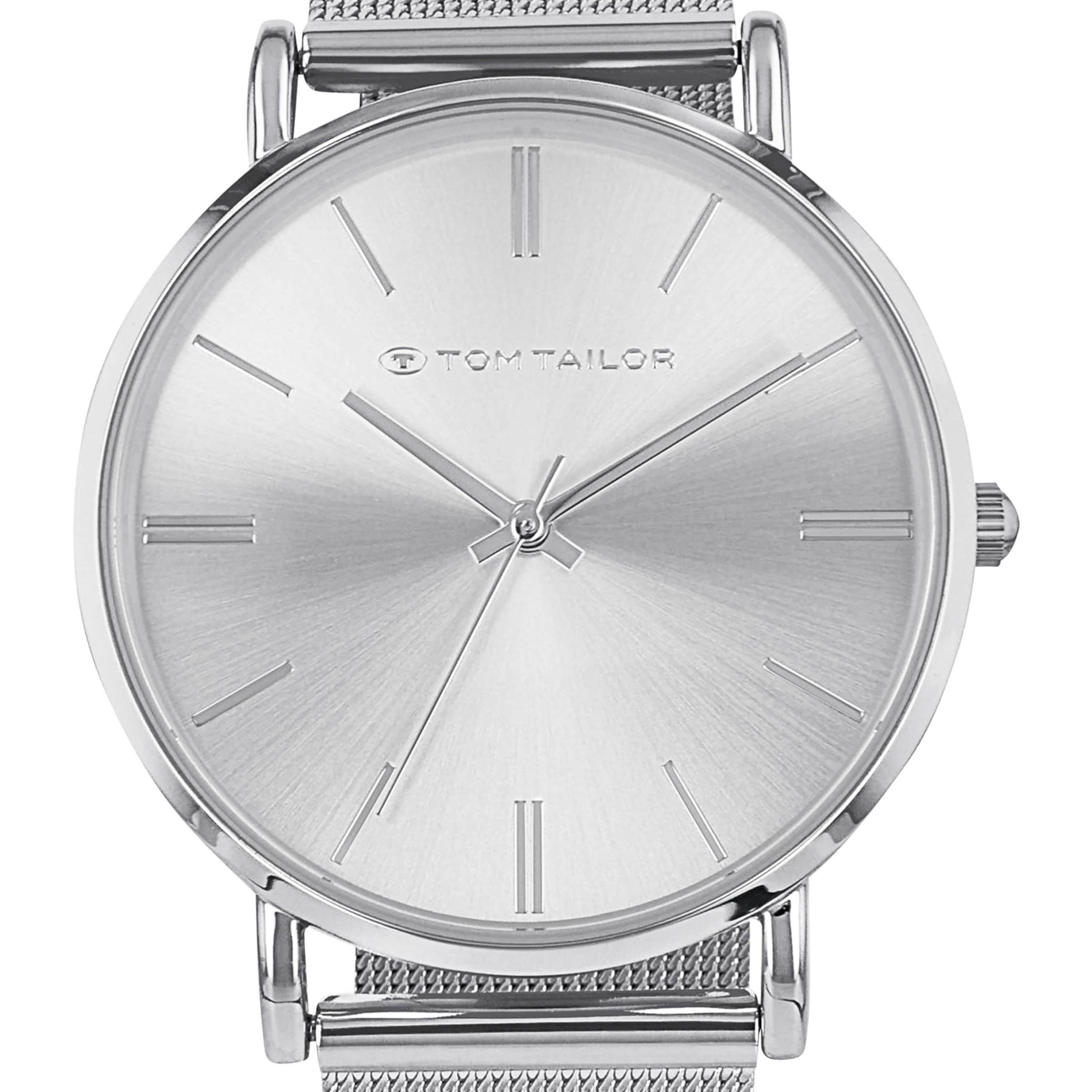 TOM TAILOR Analog Watch in Silver