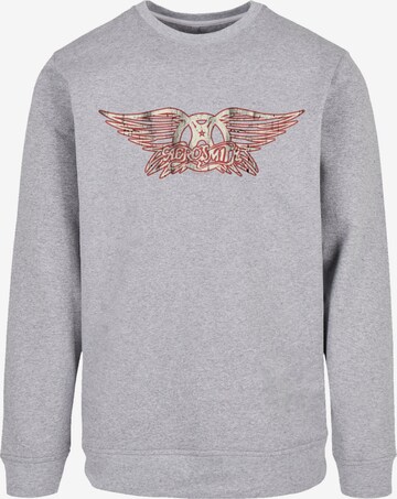 F4NT4STIC Sweatshirt 'Aerosmith' in Grijs: voorkant