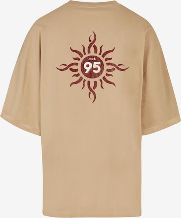 Merchcode Shirt 'Godsmack - Boston' in Beige