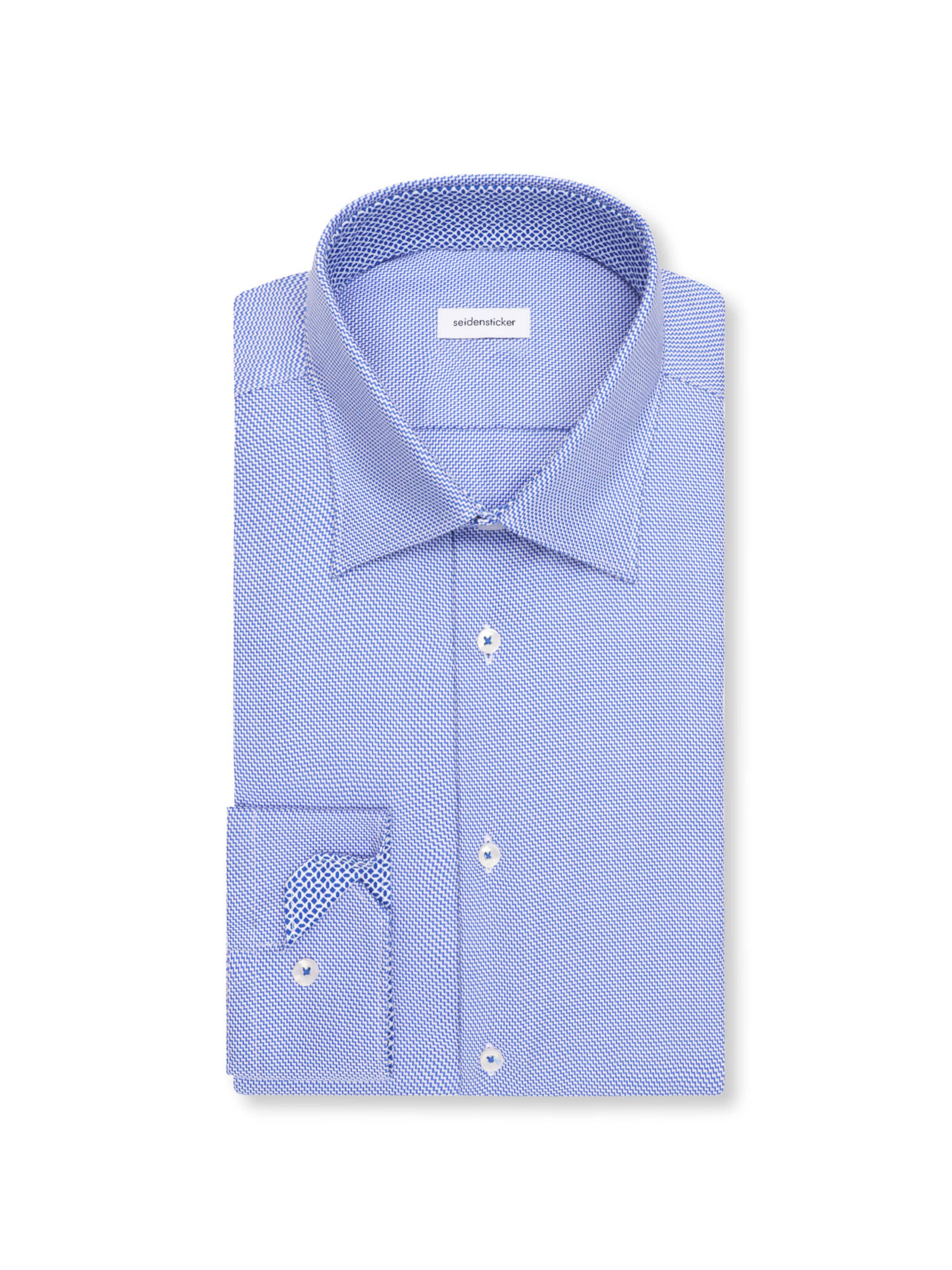 SEIDENSTICKER Regular fit Business shirt in Blue