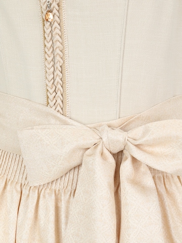 Krüger Madl - Vestido tiroleses 'Soleil' en beige