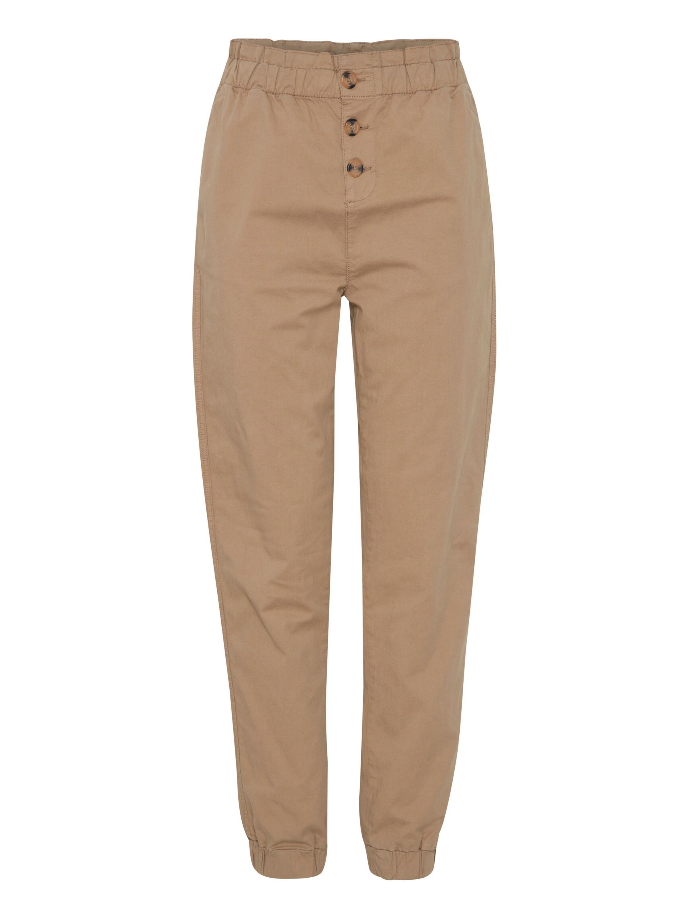 Pantaloni di Oxmo in beige: frontale