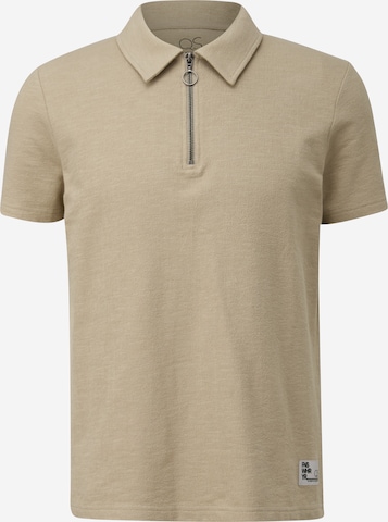 T-Shirt QS en beige : devant