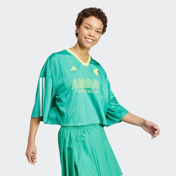 ADIDAS SPORTSWEAR Функциональная футболка 'HOUSE OF TIRO' в Зеленый