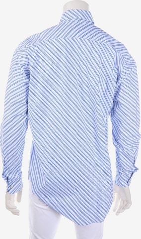 Etro Button Up Shirt in L in Blue