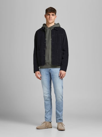 JACK & JONES Baggy Jeans in Blauw: voorkant