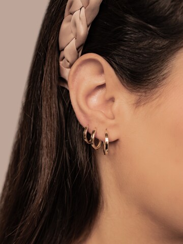 Boucles d'oreilles 'Classic Trio' Hey Happiness en or
